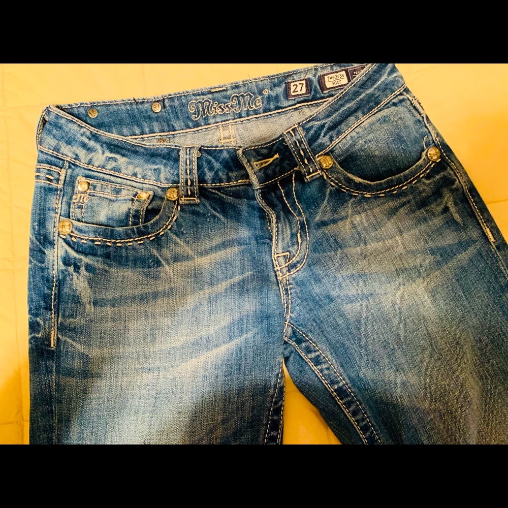 Miss Me Boot Cut Jeans Size 27